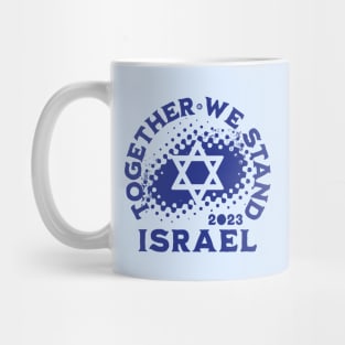 Together We Stand Israel Mug